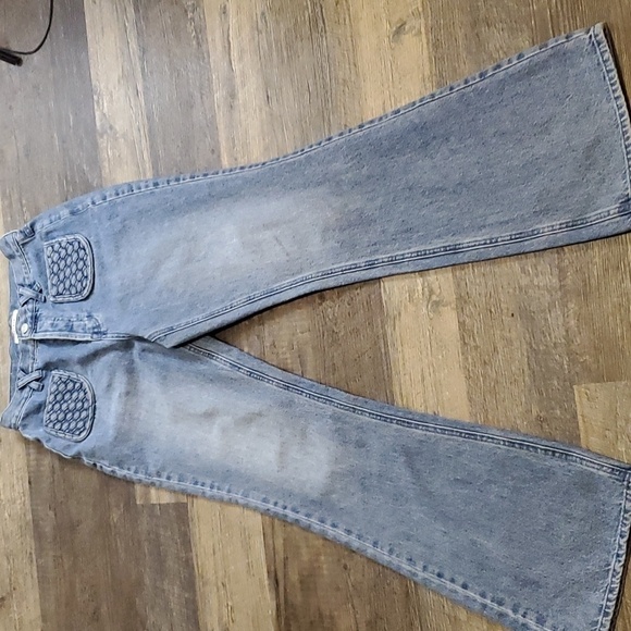 Pacsun High Rise Bootcut Sz 27 button fly jean - Picture 1 of 13